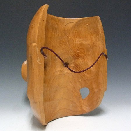 楽天市場】大天狗の面 高さ30cm 木彫り 天狗面 壁掛け用 お面 日本仏師