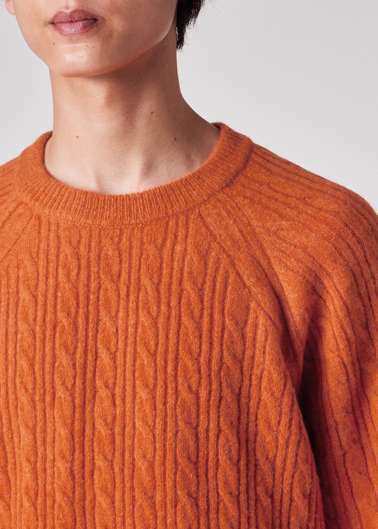 ラグランスリーブ ケーブルニット ｜ポール・スミス