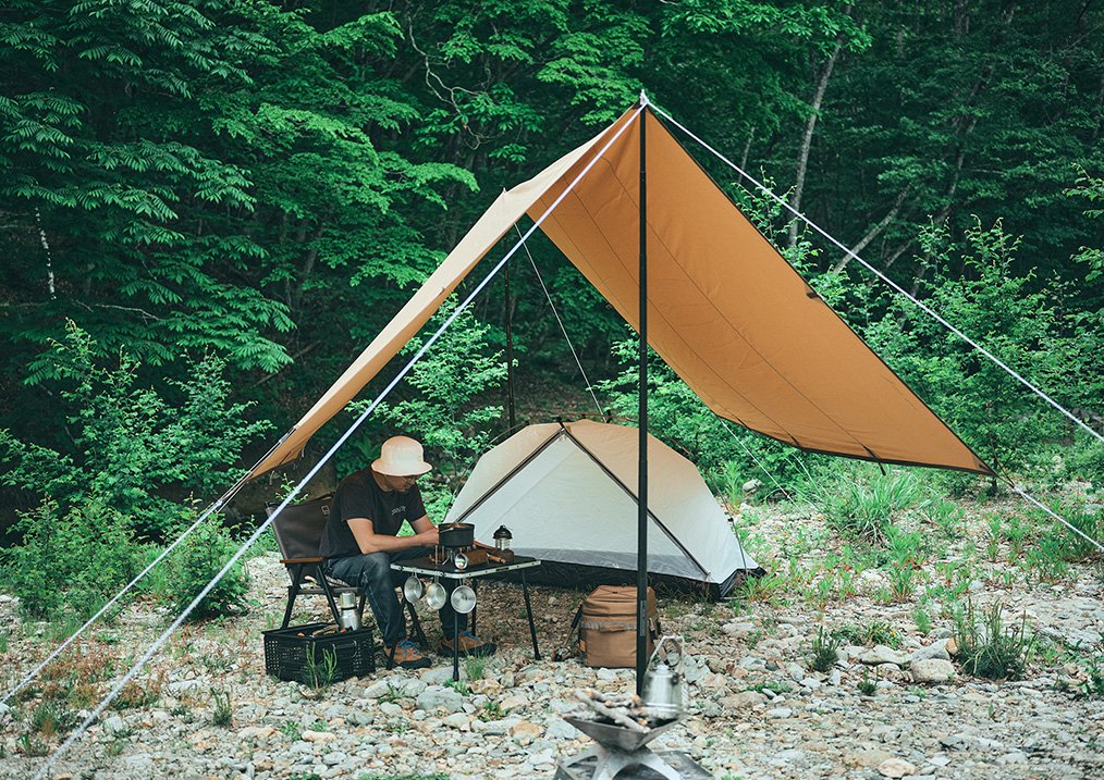 焚火タープTCマルチコネクトレクタ｜TARP｜PRODUCTS｜tent-Mark DESIGNS