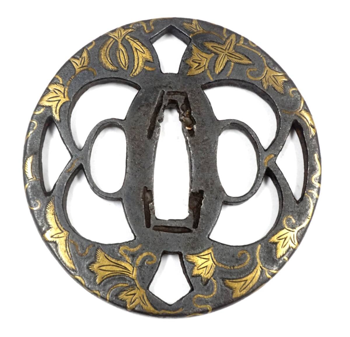 Yahoo!オークション -「桔梗」(鍔、刀装具) (武具)の落札相場・落札価格