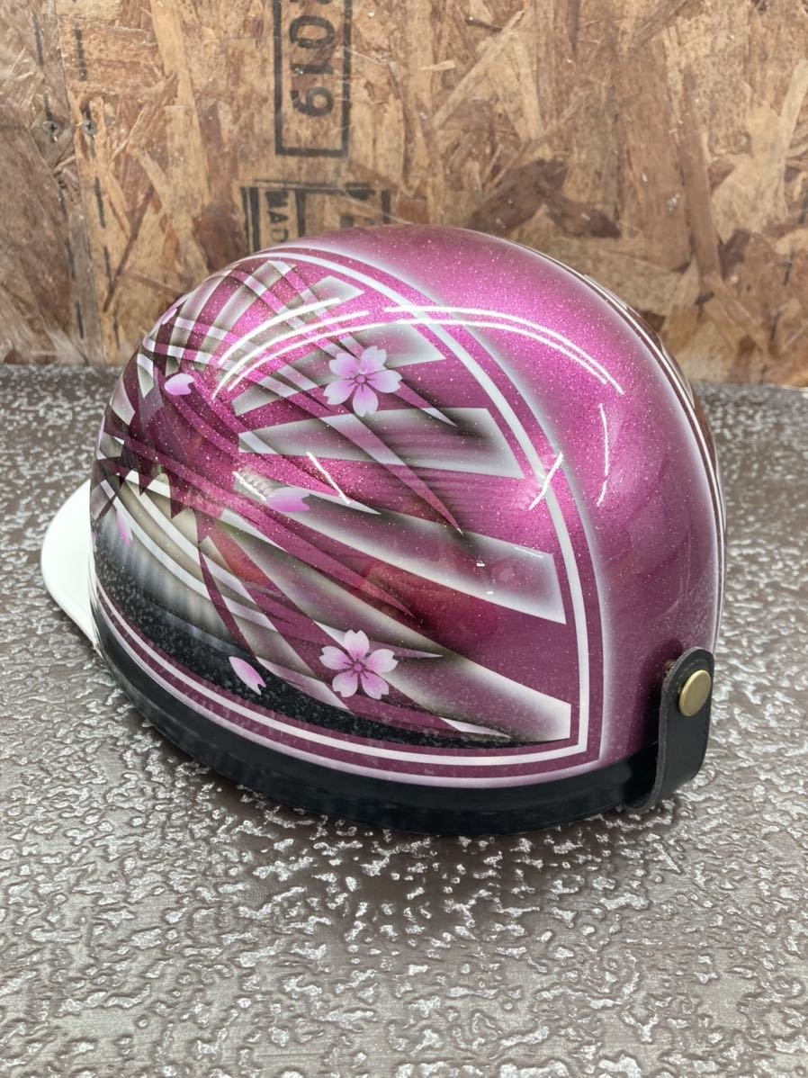 コルク半 カスタム 富士日章 3つボタン ピンクパープルラップ コルク半