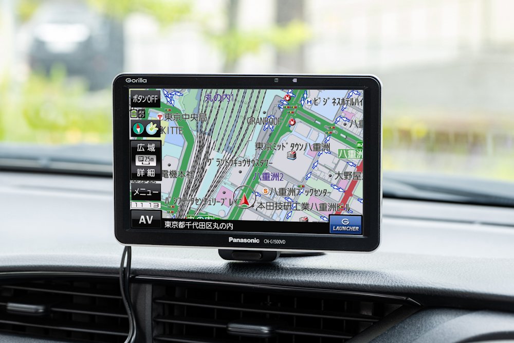 2023年度版地図を新搭載！【パナソニック・ゴリラ】クルマを選ばず装着