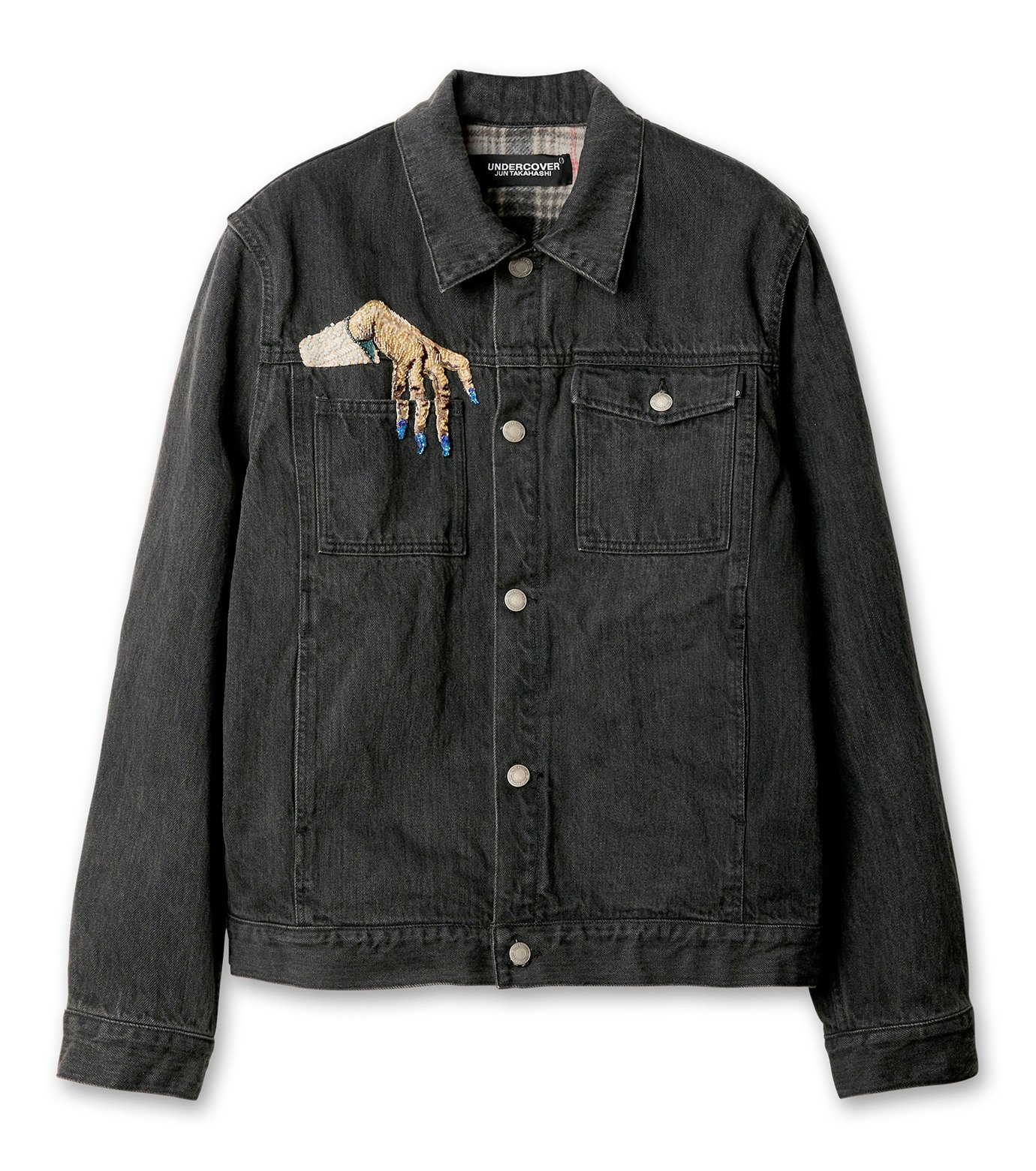 アンダーカバー - UNDERCOVER | HAND Denim Jacket-Black-5の通販