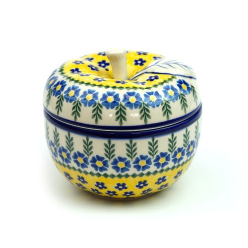 りんごポット・ポーリッシュポタリー(ポーランド食器)