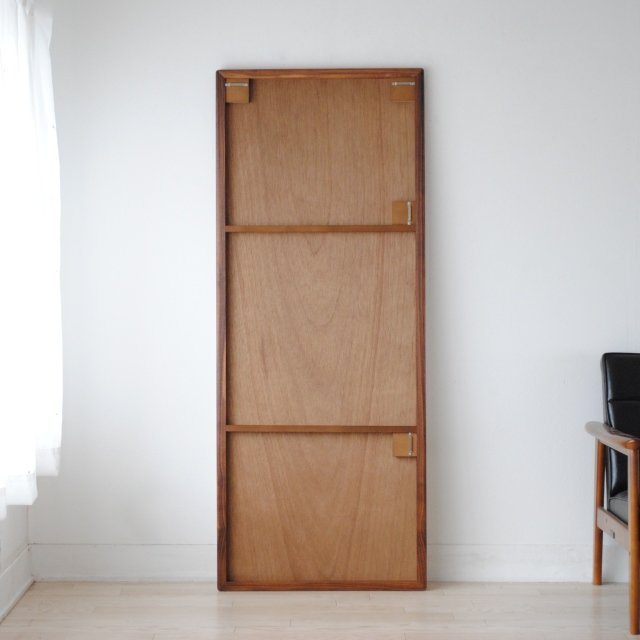 ステラ ウォールナット ウォールミラー W62×155 壁掛け 全身 鏡