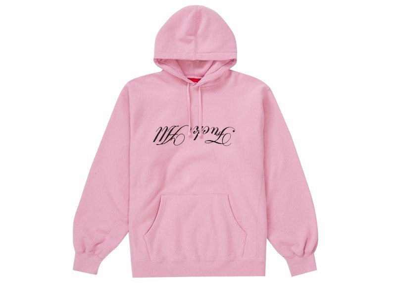 Supreme Jamie Reid Fuck All Hooded Sweatshirt Pink Men's - SS21 - US