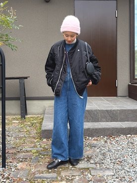 kokiminitaコラボ】コーンデニム アメスリサロペットを使った人気