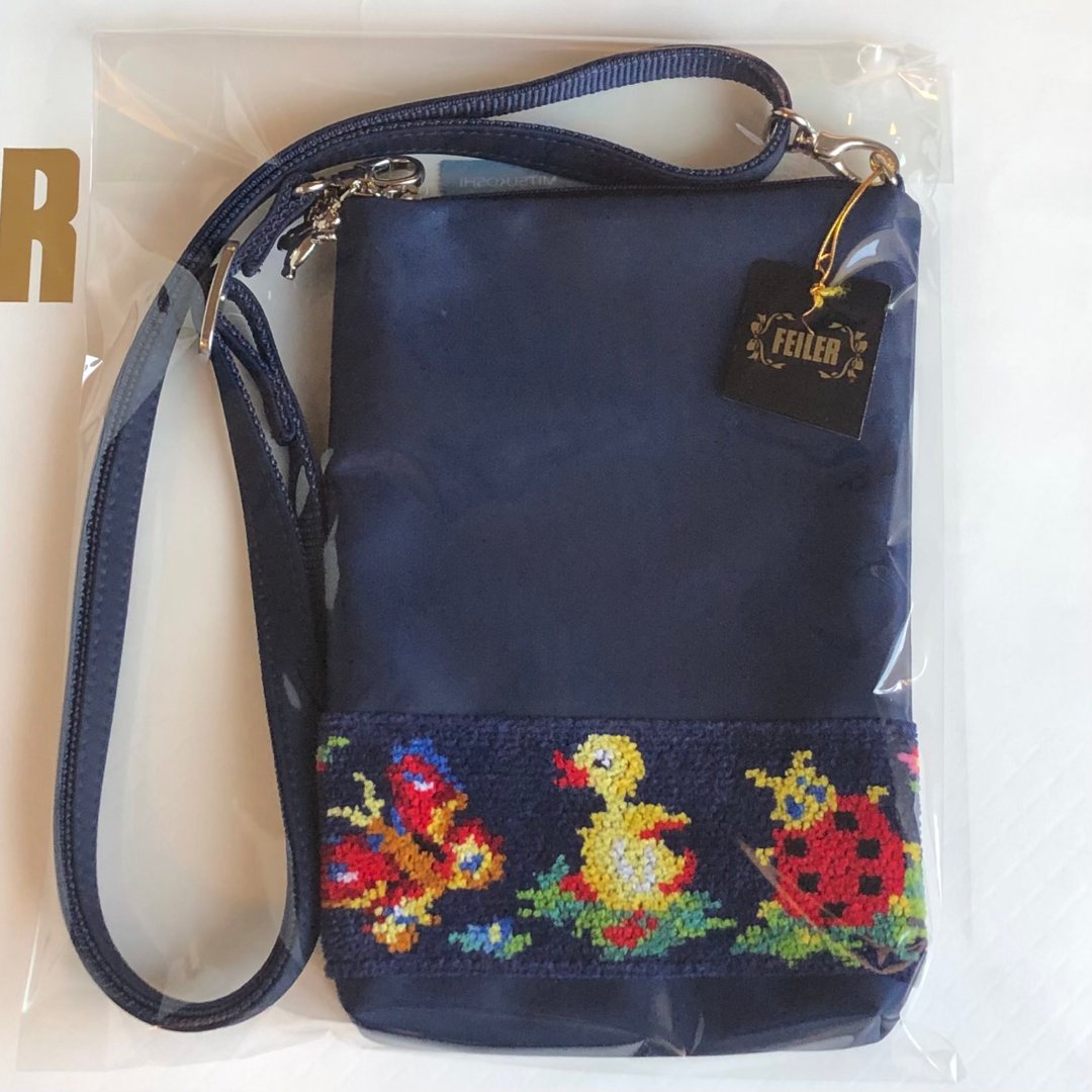 FEILER - FEILER スマホショルダー♩ハイジ ネイビー 学校フェイラー