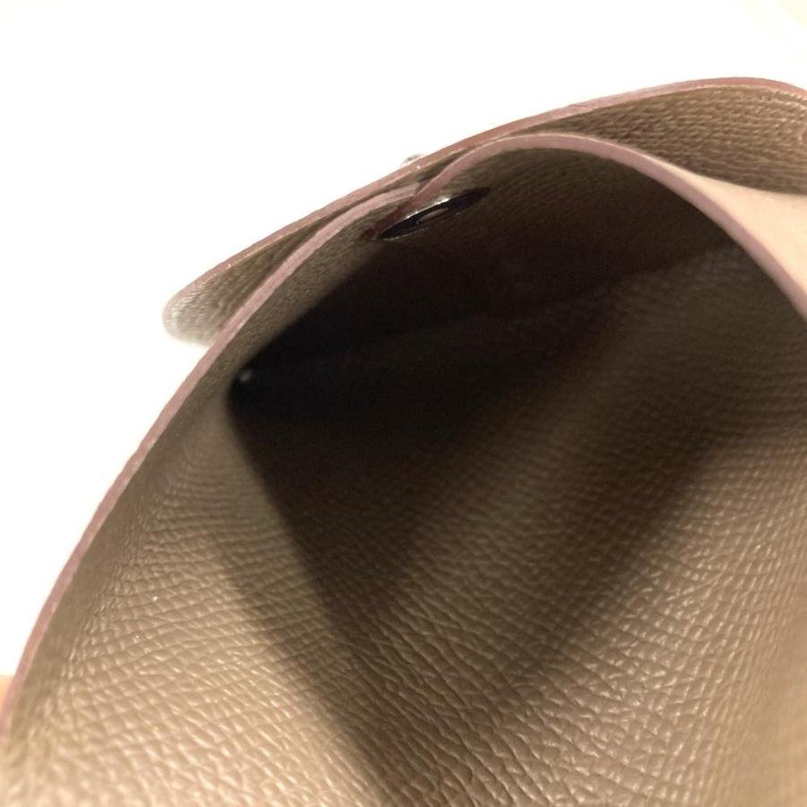 HERMES（エルメス） バスティア コインケース ヴォーエプソン W刻印