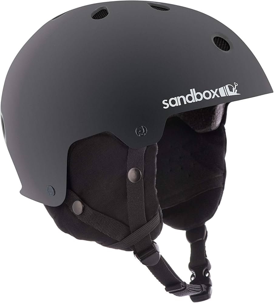 Amazon | SANDBOX レジェンドスノーヘルメット マットブラック Sサイズ