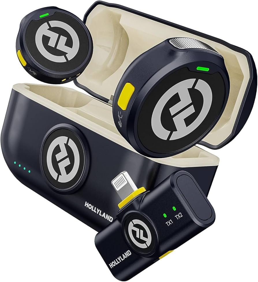 Amazon.com: Hollyland Lark M2 Wireless Microphone for iPhone14