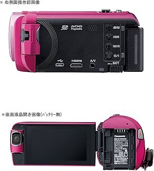Amazon.co.jp: パナソニック HDビデオカメラ W585M 64GB ワイプ撮り 高