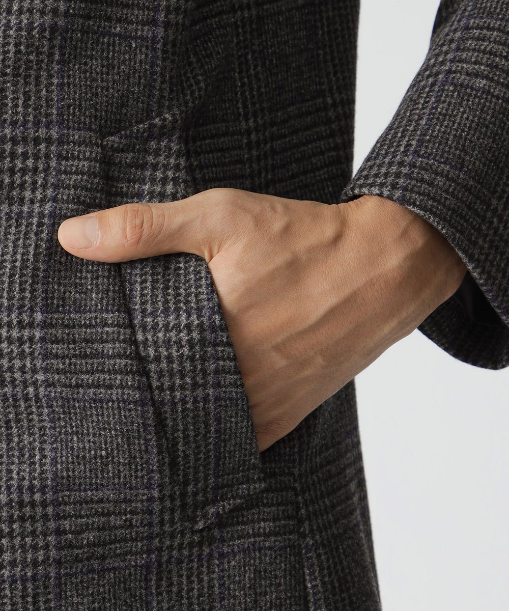 Nikkei magazine掲載】カシミヤ混スタンドカラーコート(コート)｜Paul