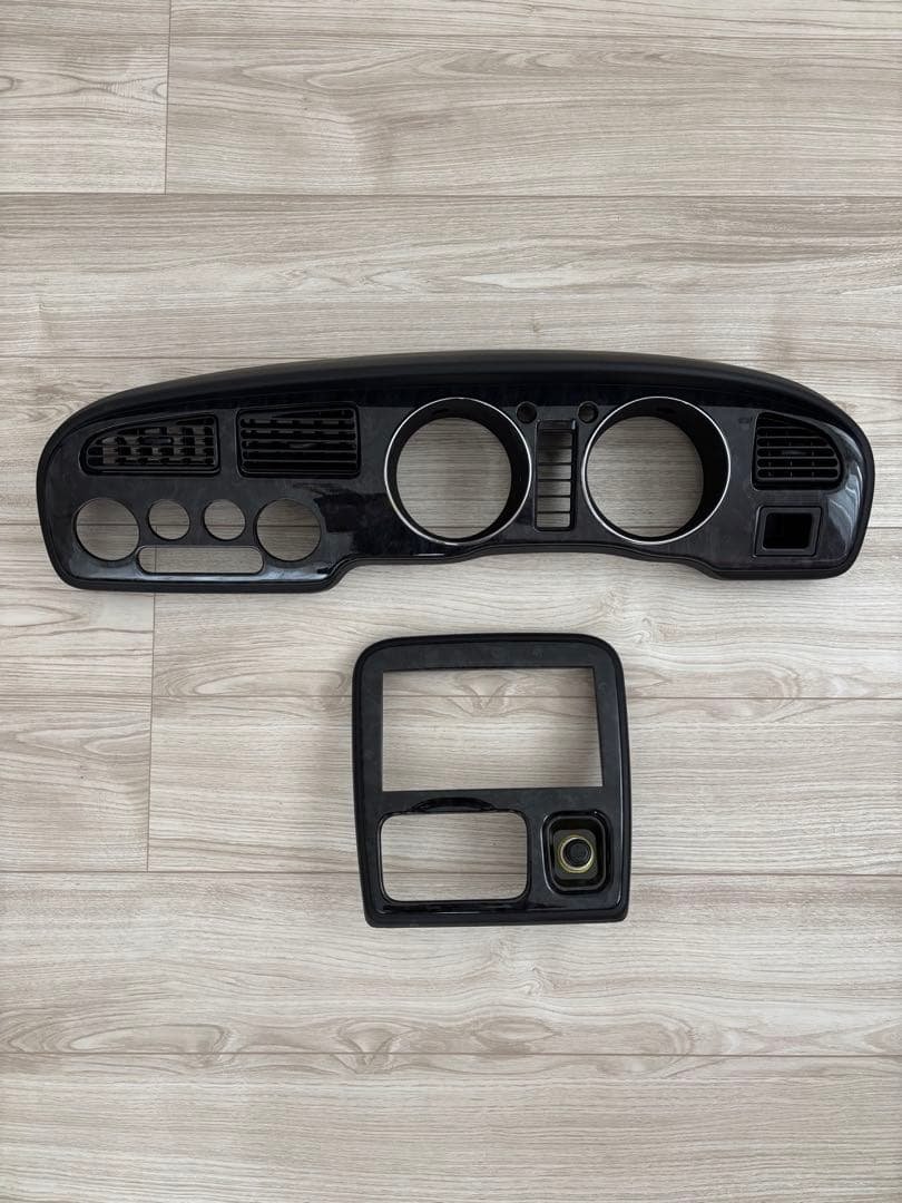 ミラジーノL700 黒木目ウッド メーターパネルセット L700ミラジーノのウッド調メーターパネルの取外し方を詳しく解説