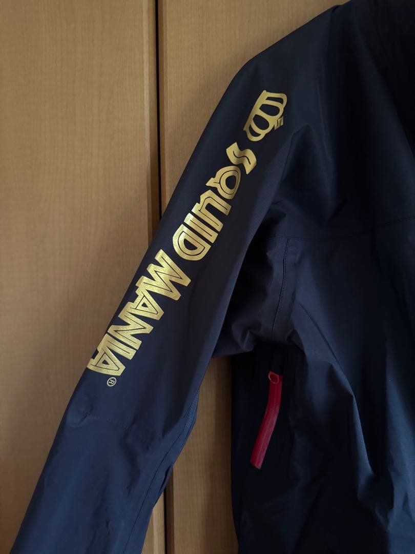 スクイッドマニア レインウェア 悪ロボ ブラック Lサイズ - メルカリ