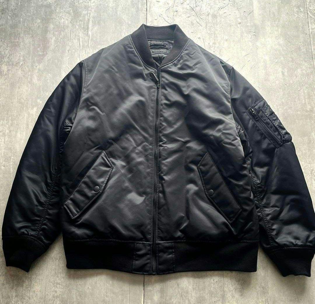 UNIQLO MA-1 フライトジャケット　ミリタリー　ボンバージャケット UNIQLO】 ユニクロ ma-1 フライトジャケット 90s ヴィンテージ | anglo