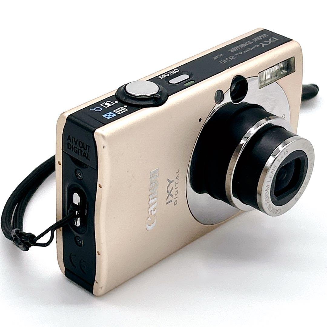 動作⭕️ Canon IXY DIGITAL 20IS ゴールド イクシー - メルカリ